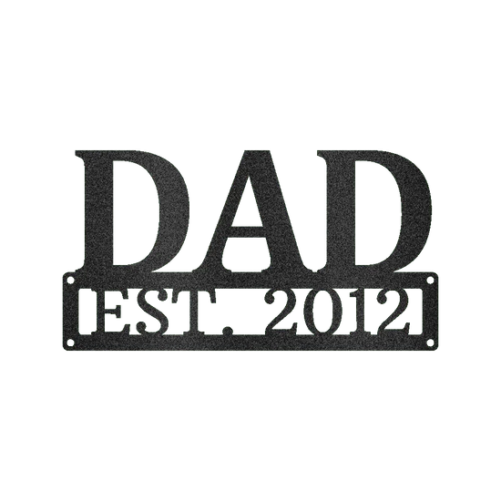 Dad Personalized Gifts - Custom Metal Sign - GiFTiFY