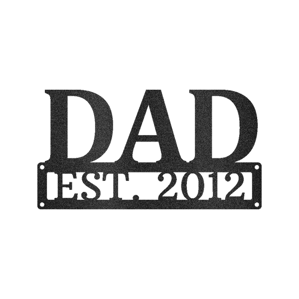 Dad Personalized Gifts - Custom Metal Sign - GiFTiFY