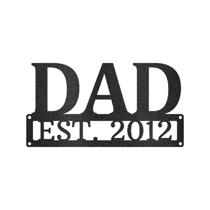 Dad Personalized Gifts - Custom Metal Sign - GiFTiFY