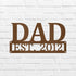 Dad Personalized Gifts - Custom Metal Sign - GiFTiFY