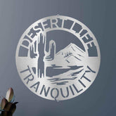 Desert Life Personalized Gifts - Custom Metal Sign - GiFTiFY