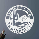 Desert Life Personalized Gifts - Custom Metal Sign - GiFTiFY