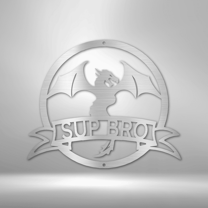 Dragon Banner Personalized Gifts - Custom Metal Sign - GiFTiFY