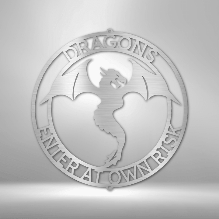 Dragon Ring Personalized Gifts - Custom Metal Sign - GiFTiFY