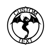 Dragon Ring Personalized Gifts - Custom Metal Sign - GiFTiFY