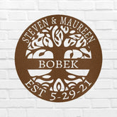 Elaborate Tree Of Life Sign - Custom Metal Sign - GiFTiFY