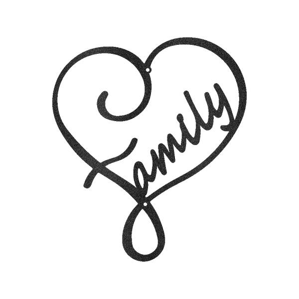Family Love Personalized Gifts - Custom Metal Sign - GiFTiFY