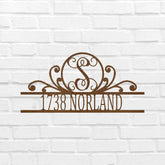 Family Name Personalized Gifts - Custom Metal Sign, Split Letter, Home Address Sign - GiFTiFY