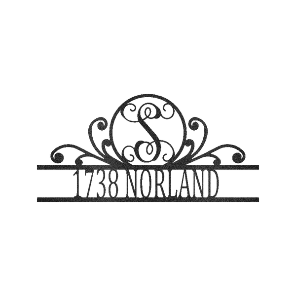 Family Name Personalized Gifts - Custom Metal Sign, Split Letter, Home Address Sign - GiFTiFY