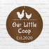Farmer Chicken Coop Personalized Gifts - Custom Metal Sign - GiFTiFY