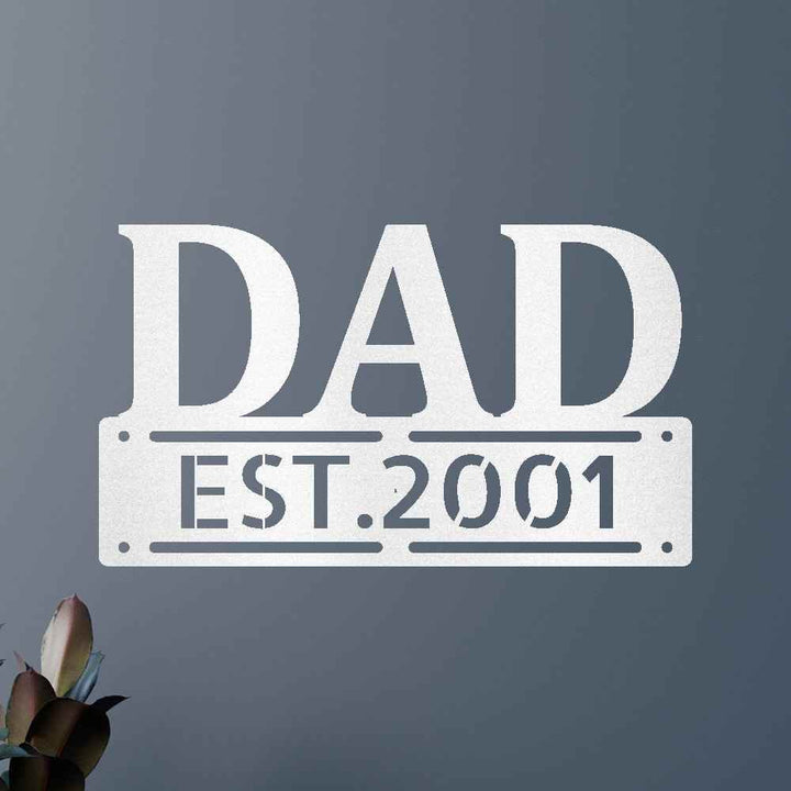 Father's Day Personalized Gifts - Custom Metal Sign - GiFTiFY