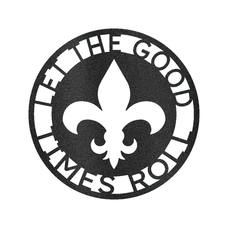 Fleur De Lis Ring Personalized Gifts - Custom Metal Sign - GiFTiFY