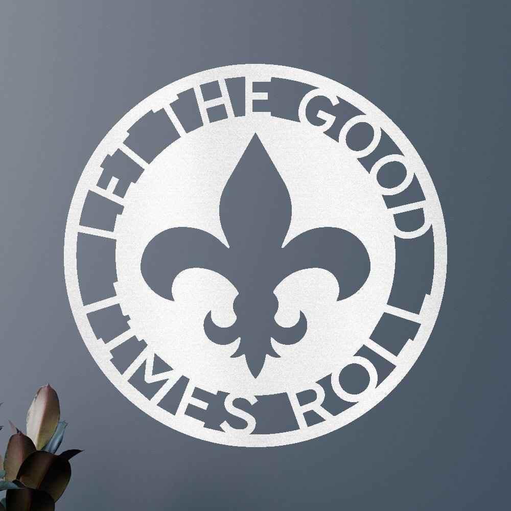 Fleur De Lis Ring Personalized Gifts - Custom Metal Sign - GiFTiFY