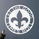 Fleur De Lis Ring Personalized Gifts - Custom Metal Sign - GiFTiFY