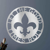 Fleur De Lis Ring Personalized Gifts - Custom Metal Sign - GiFTiFY