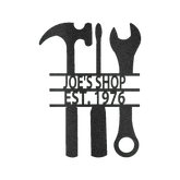 Garage Sign - Custom Metal Sign, Mechanic Gift, Christmas Gift - GiFTiFY