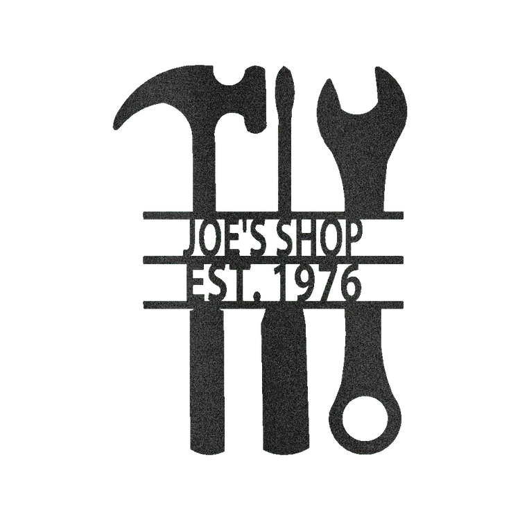 Garage Sign - Custom Metal Sign, Mechanic Gift, Christmas Gift - GiFTiFY