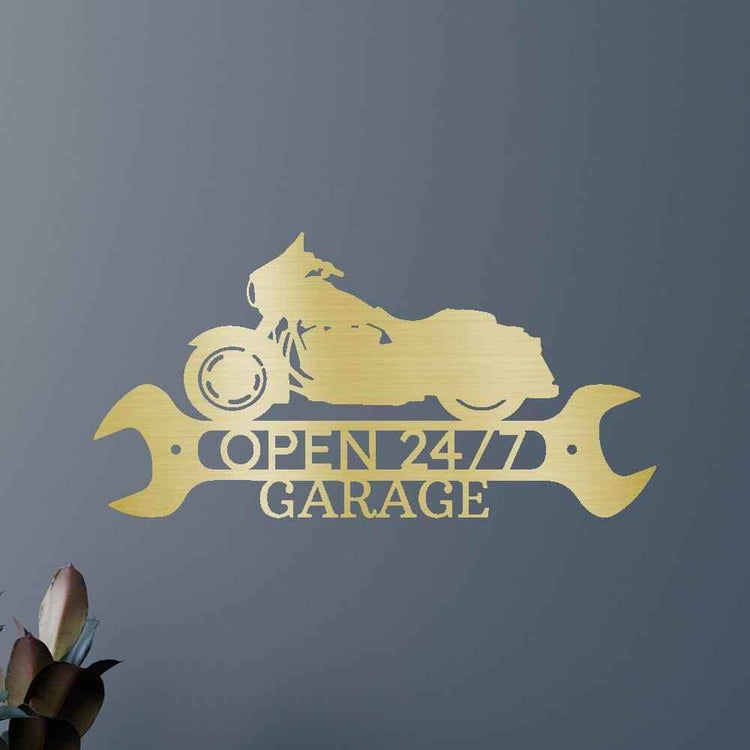 Garage Sign - Custom Metal Sign, Christmas Gift - GiFTiFY