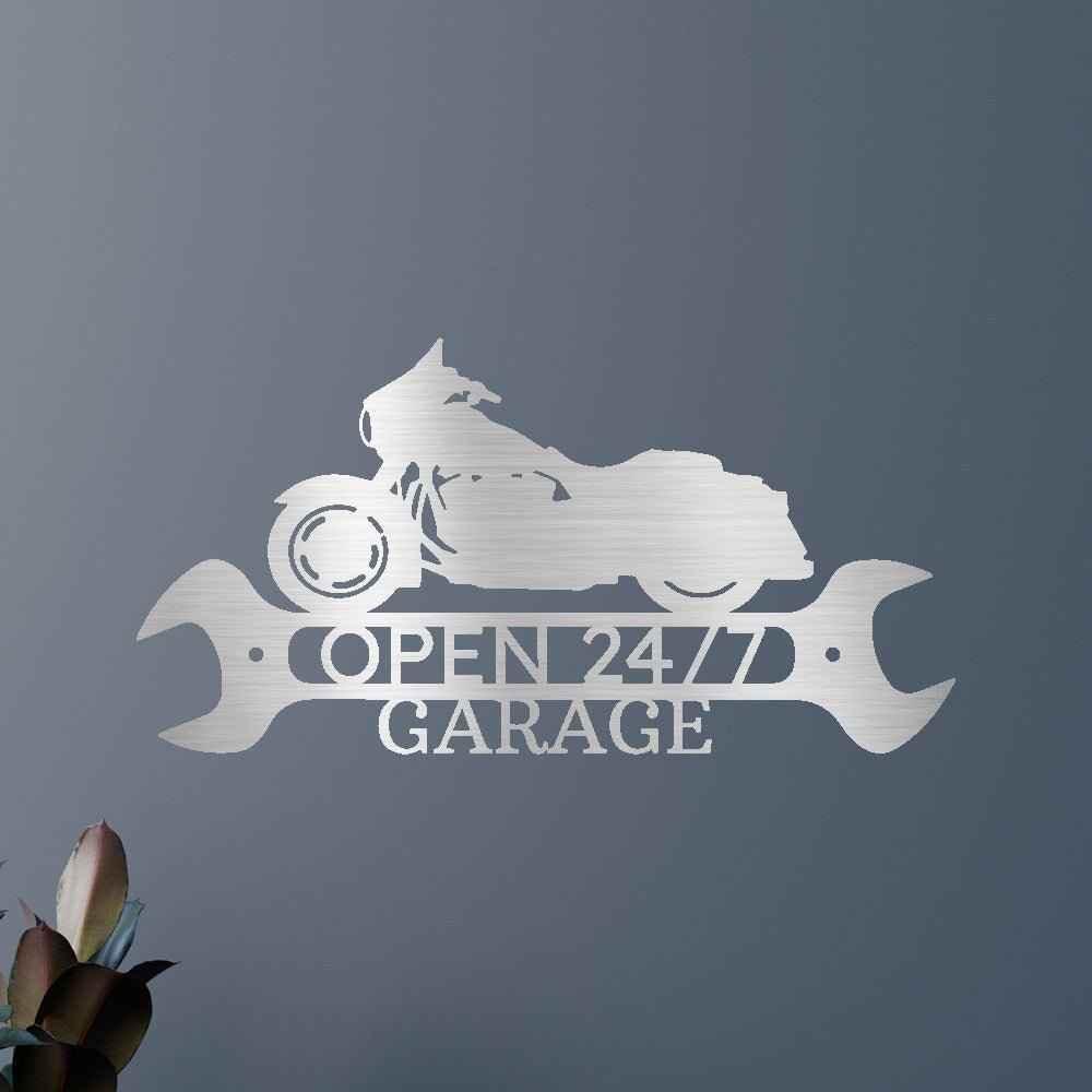 Garage Sign - Custom Metal Sign, Christmas Gift - GiFTiFY