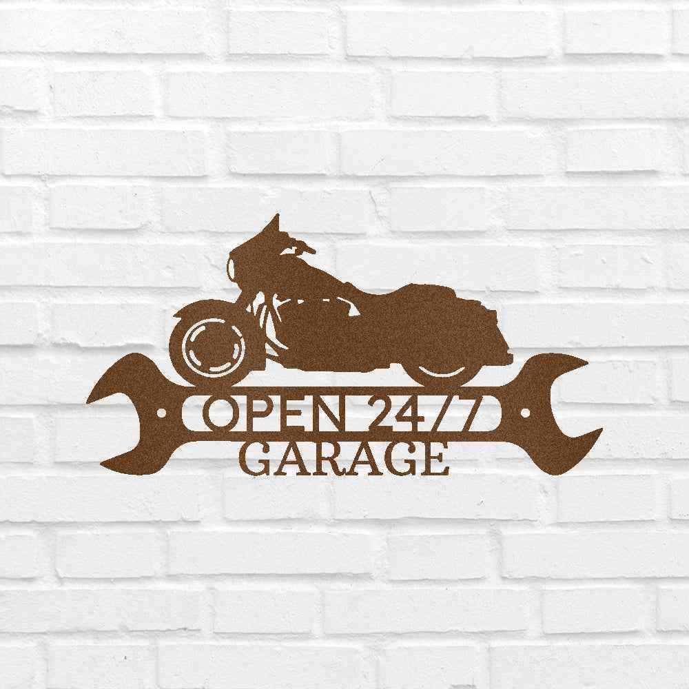 Garage Sign - Custom Metal Sign, Christmas Gift - GiFTiFY