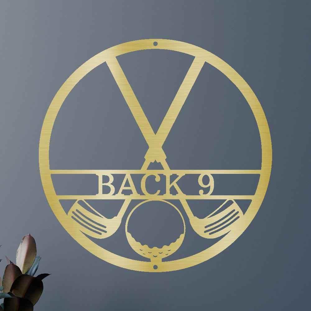 Golf Club Personalized Gifts - Custom Metal Sign - GiFTiFY