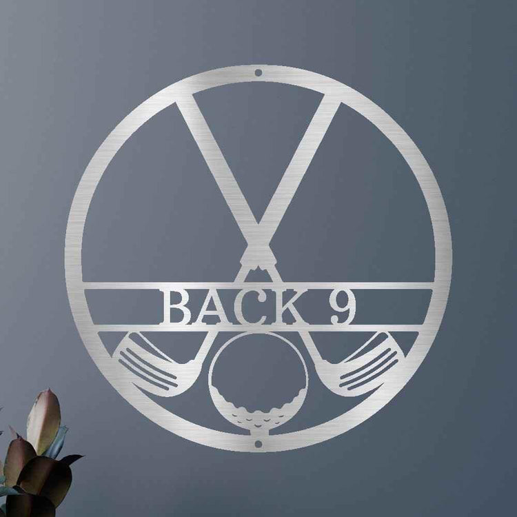 Golf Club Personalized Gifts - Custom Metal Sign - GiFTiFY