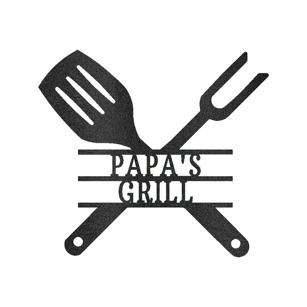 Grilling Utensils Personalized Gifts - Custom Metal Sign - GiFTiFY