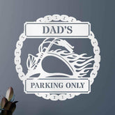 Hog Parking Plaque Personalized Gifts - Custom Metal Sign - GiFTiFY