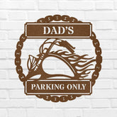 Hog Parking Plaque Personalized Gifts - Custom Metal Sign - GiFTiFY