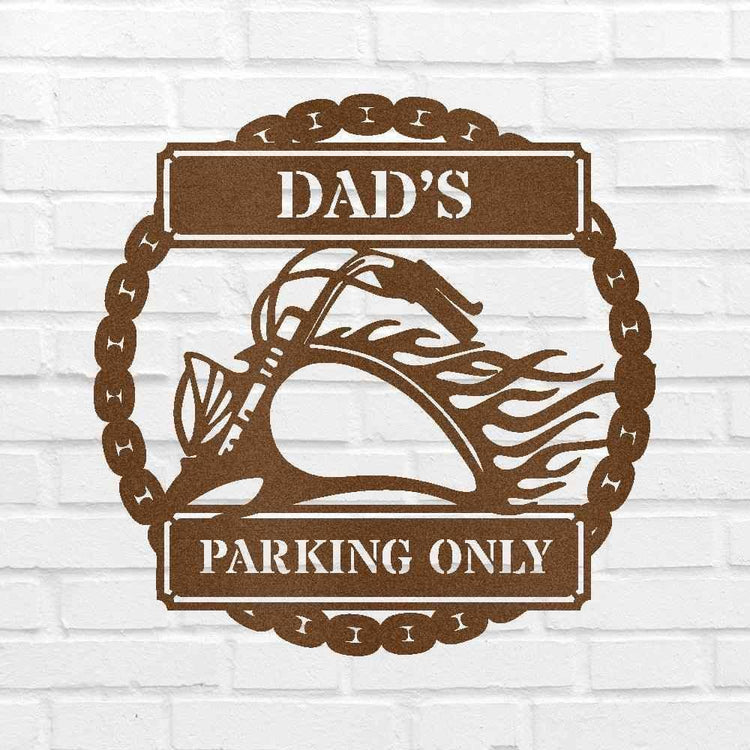 Hog Parking Plaque Personalized Gifts - Custom Metal Sign - GiFTiFY