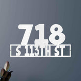 Home Address Personalized Gifts - Custom Metal Sign - GiFTiFY