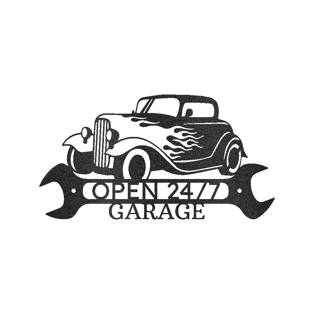 Home Sign - Custom Metal Sign, Gift For Him, Christmas Gifts For Dad - GiFTiFY