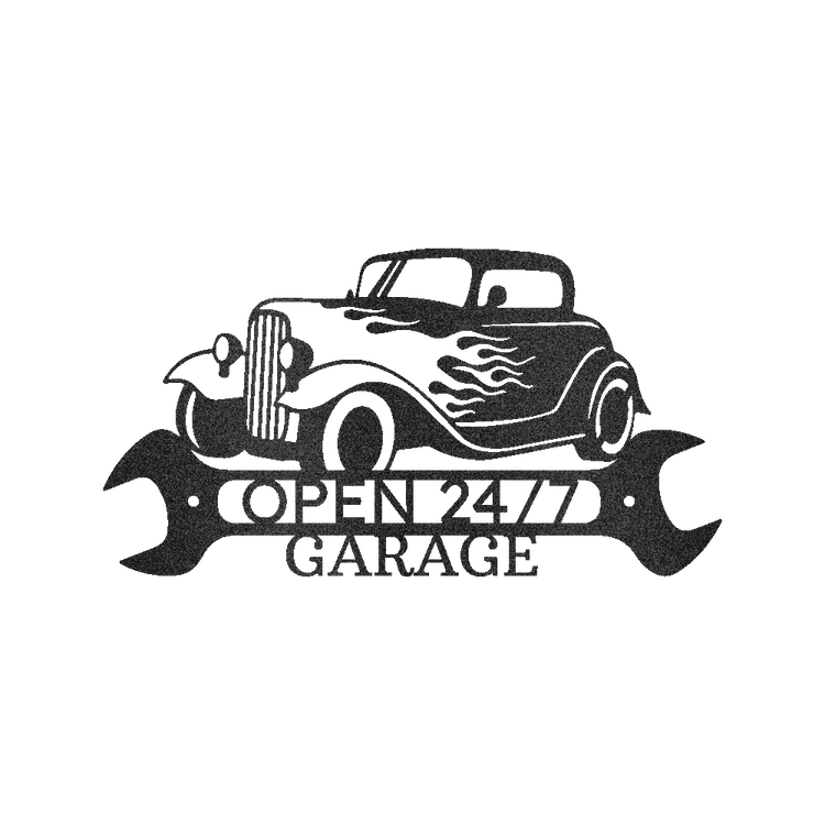 Home Sign - Custom Metal Sign, Gift For Him, Christmas Gifts For Dad - GiFTiFY