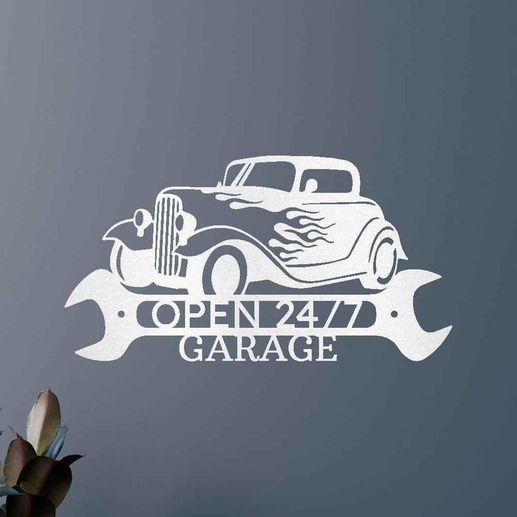 Home Sign - Custom Metal Sign, Gift For Him, Christmas Gifts For Dad - GiFTiFY