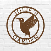Humming Bird Personalized Gifts - Custom Metal Sign - GiFTiFY
