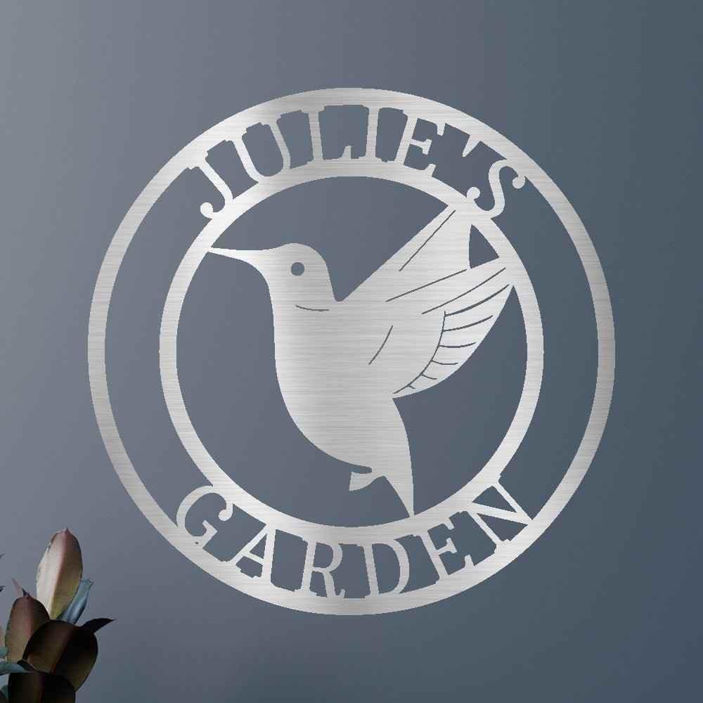 Humming Bird Personalized Gifts - Custom Metal Sign - GiFTiFY