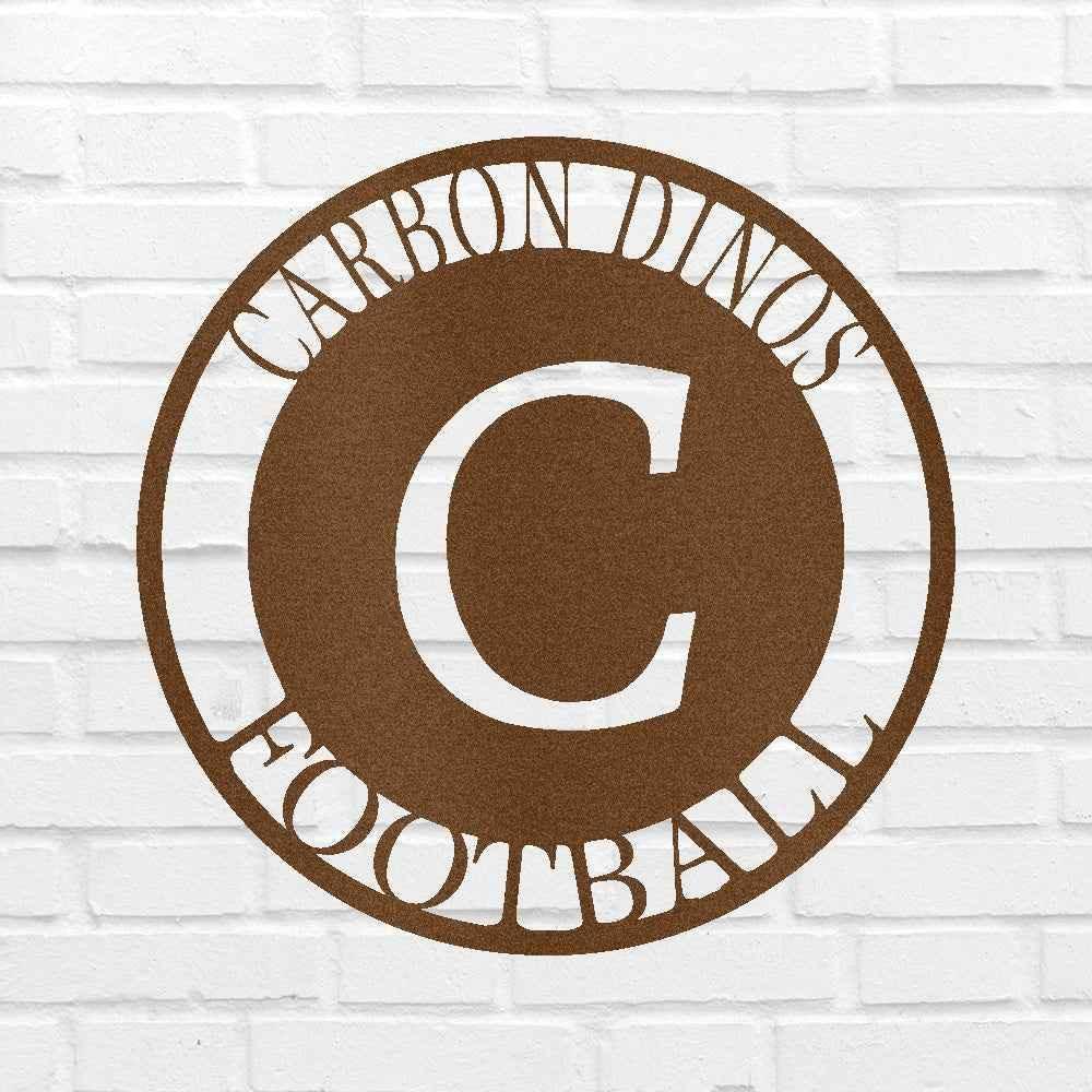 Initial Family Name Personalized Gifts - Custom Metal Sign - GiFTiFY