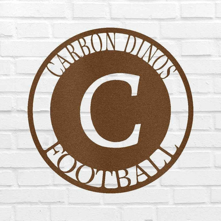 Initial Family Name Personalized Gifts - Custom Metal Sign - GiFTiFY