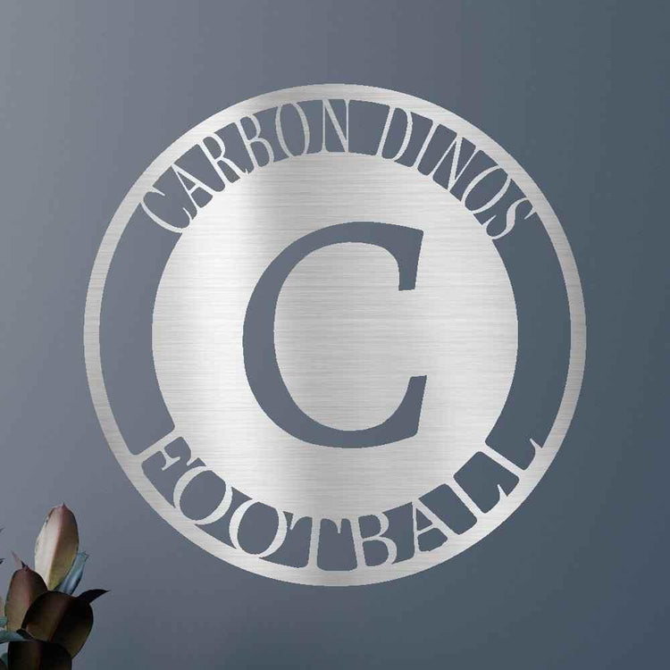 Initial Family Name Personalized Gifts - Custom Metal Sign - GiFTiFY