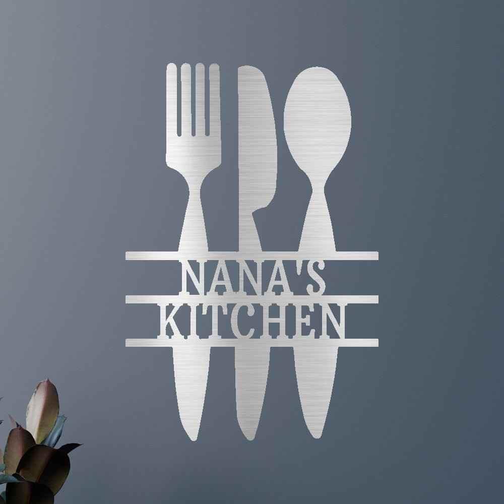 Kitchen Utensil Personalized Gifts - Custom Metal Sign - GiFTiFY
