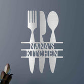Kitchen Utensil Personalized Gifts - Custom Metal Sign - GiFTiFY