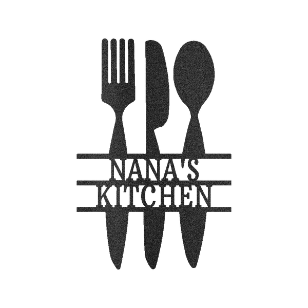 Kitchen Utensil Personalized Gifts - Custom Metal Sign - GiFTiFY