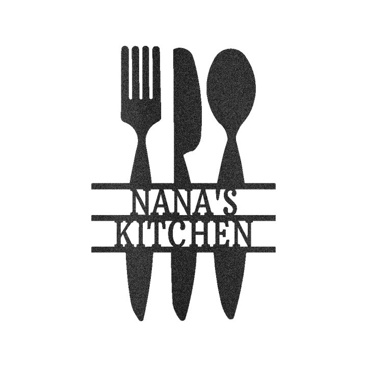 Kitchen Utensil Personalized Gifts - Custom Metal Sign - GiFTiFY