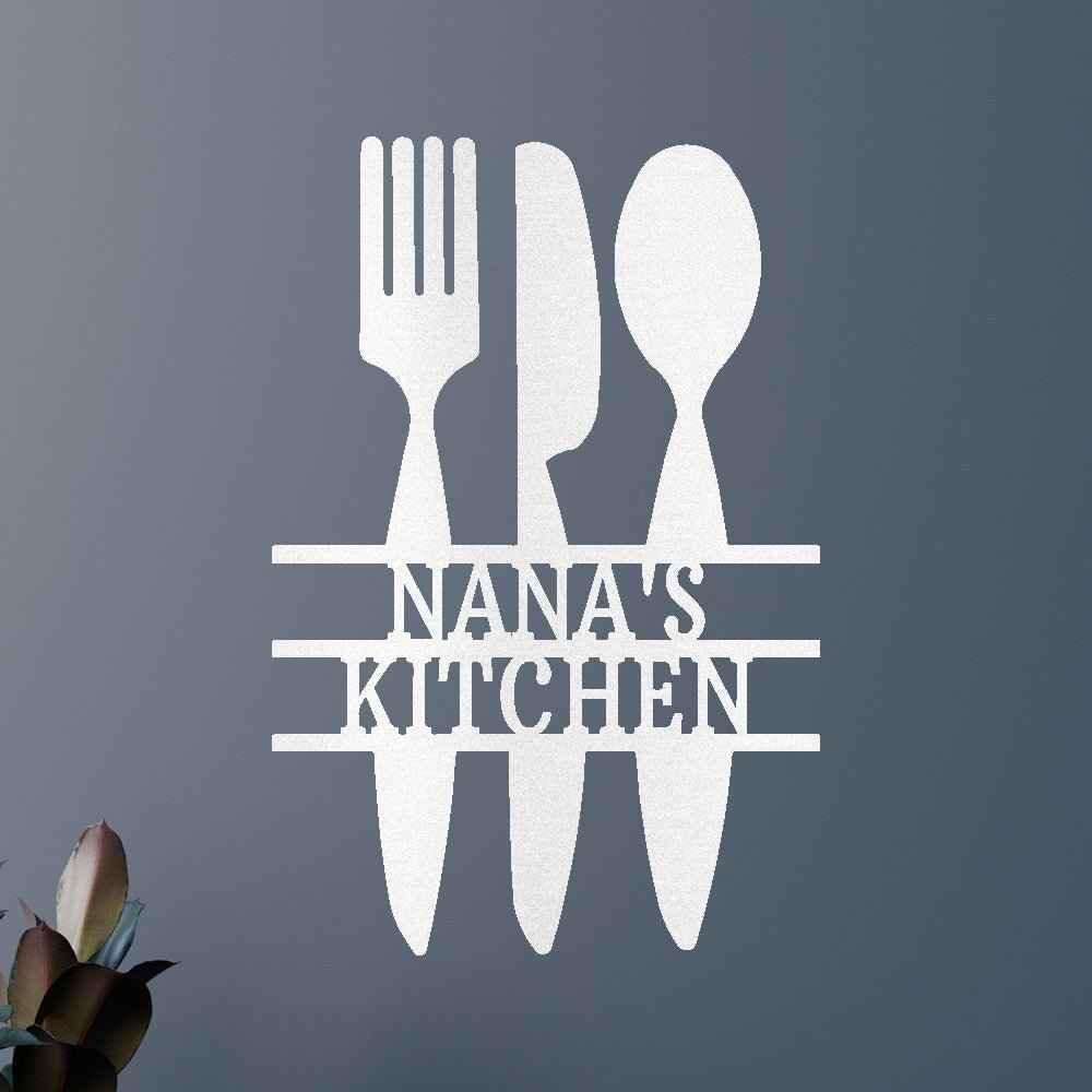 Kitchen Utensil Personalized Gifts - Custom Metal Sign - GiFTiFY