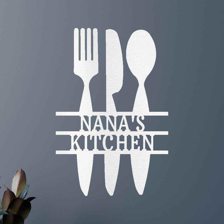 Kitchen Utensil Personalized Gifts - Custom Metal Sign - GiFTiFY