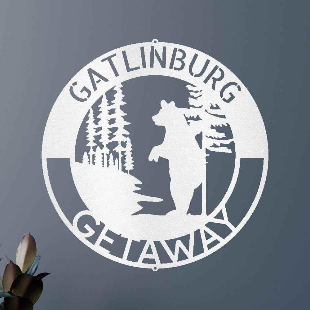 Lone Bear Personalized Gifts - Custom Metal Sign - GiFTiFY