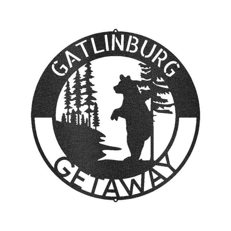 Lone Bear Personalized Gifts - Custom Metal Sign - GiFTiFY