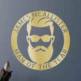 Manly Personalized Gifts - Custom Metal Sign - GiFTiFY