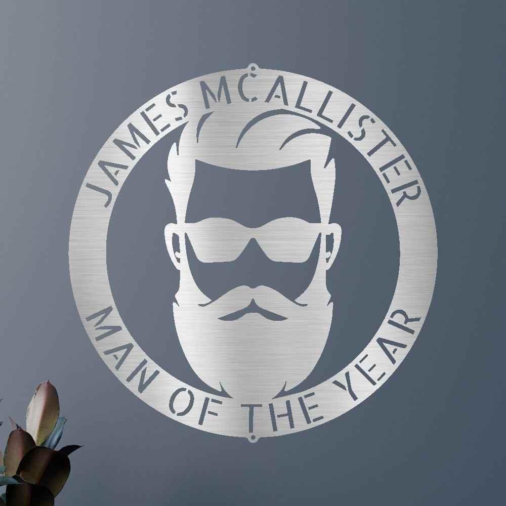 Manly Personalized Gifts - Custom Metal Sign - GiFTiFY
