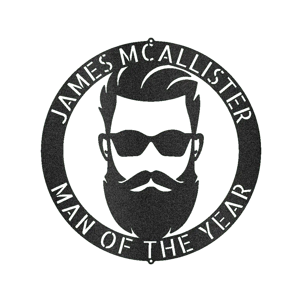 Manly Personalized Gifts - Custom Metal Sign - GiFTiFY